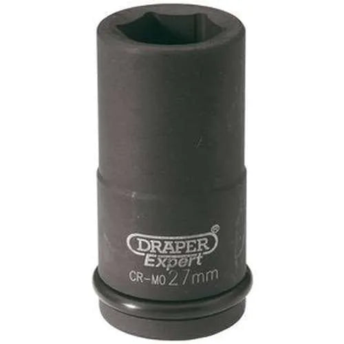 Draper Draper Hi-Torq 6 Point Deep Impact Socket, 3/4" Sq. Dr., 27Mm Dr-71908