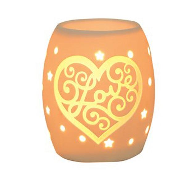 Electric Wax Melt Oil Burner Scented Fragrance Aroma Warmer Ceramic Lamp - tooltime.co.uk