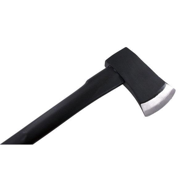 Felling Wood Axe - Strong Fibreglass Shaft - Rubber Grip Handle - 4LB - tooltime.co.uk