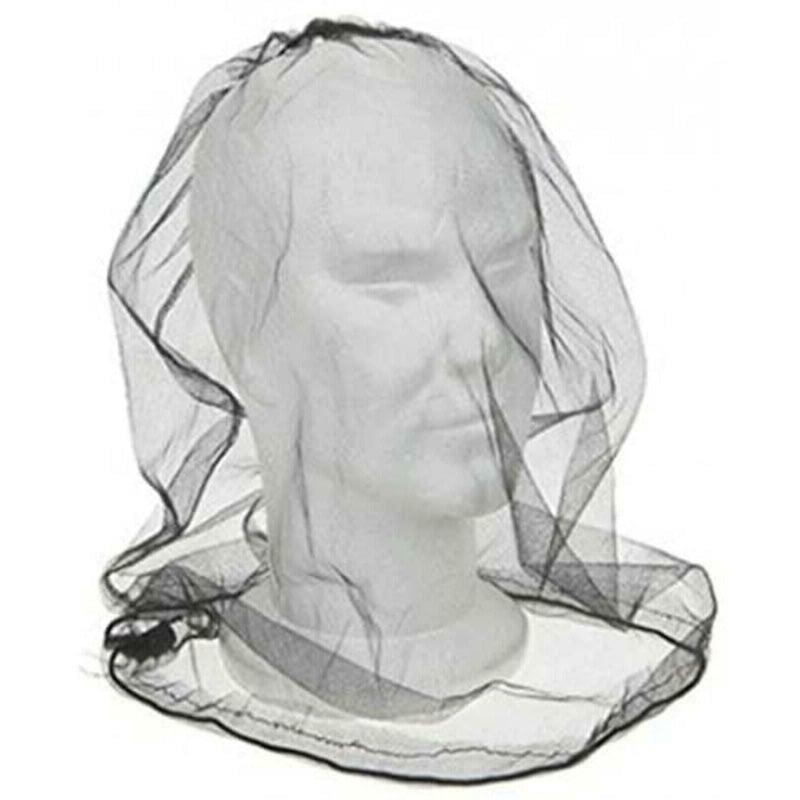 Midge Mosquito Mesh Head Net Hat Insect Fly Face Protector Camping Hiking Travel - tooltime.co.uk