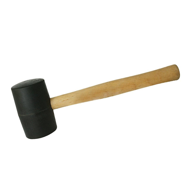 Silverline 32OZ (907G) BLACK RUBBER MALLET 598492