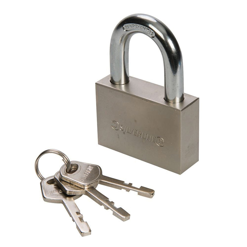 Silverline 60mm Steel Padlock 327568