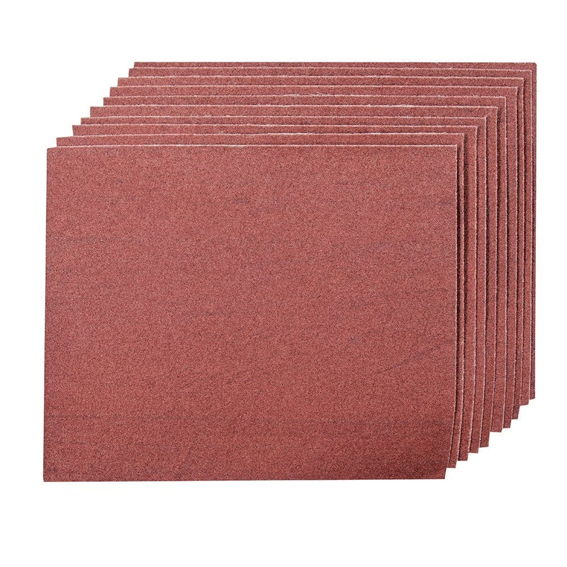 Silverline 80 GRIT EMERY CLOTH SHEETS 10PK 969749