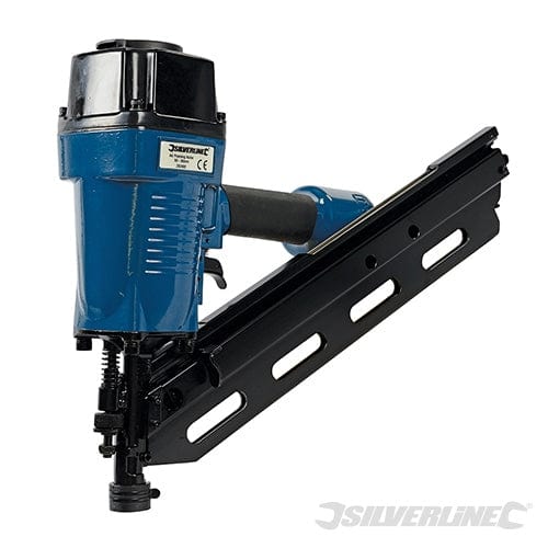 Silverline Air Nailer Air Framing Nailer 10 - 12 Gauge 90mm Silverline 282400