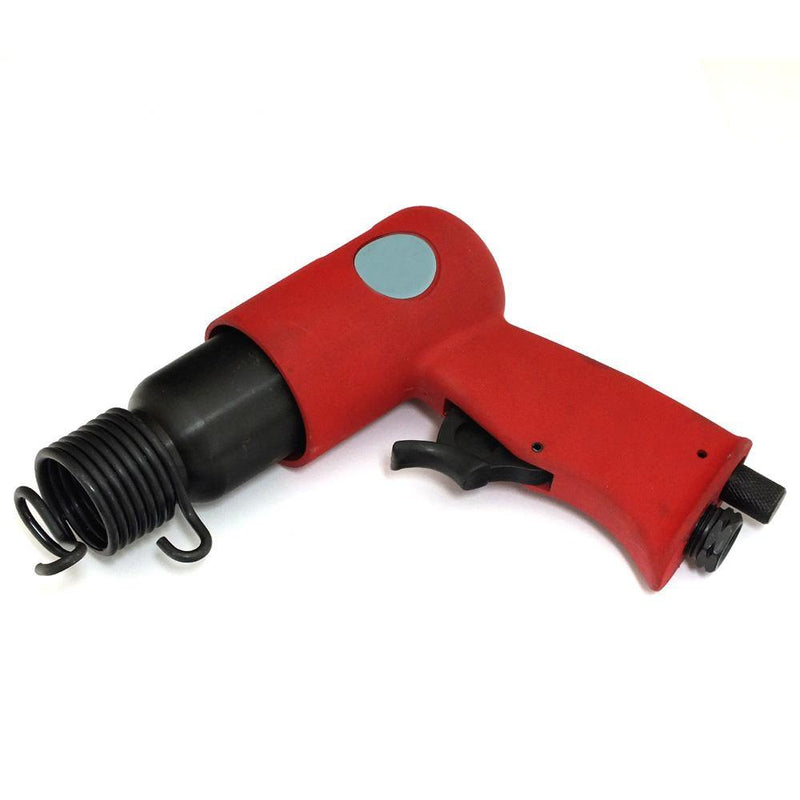 tooltime 150mm AIR HAMMER DRILL GUN PLUS 4 CHISELS & RUST PAINT REMOVING NEEDLE DESCALER