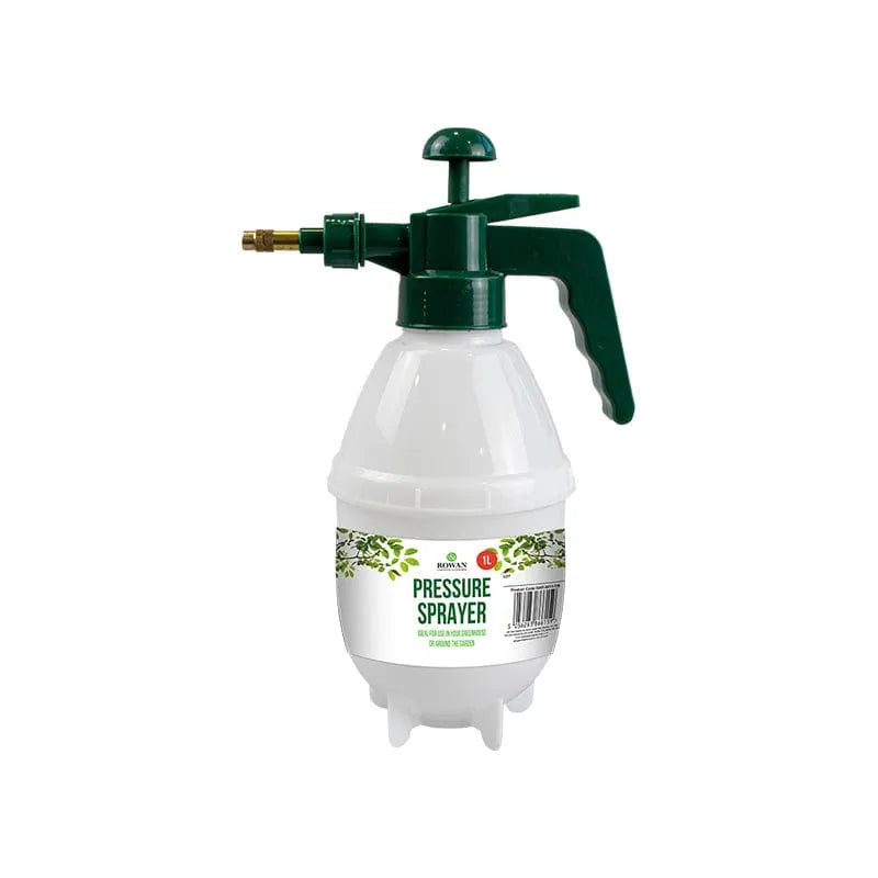 tooltime Garden Pressure Sprayer 1.0L Hand Pressure Sprayer Pump Garden Bottle Spray Water Weed Held Capacity