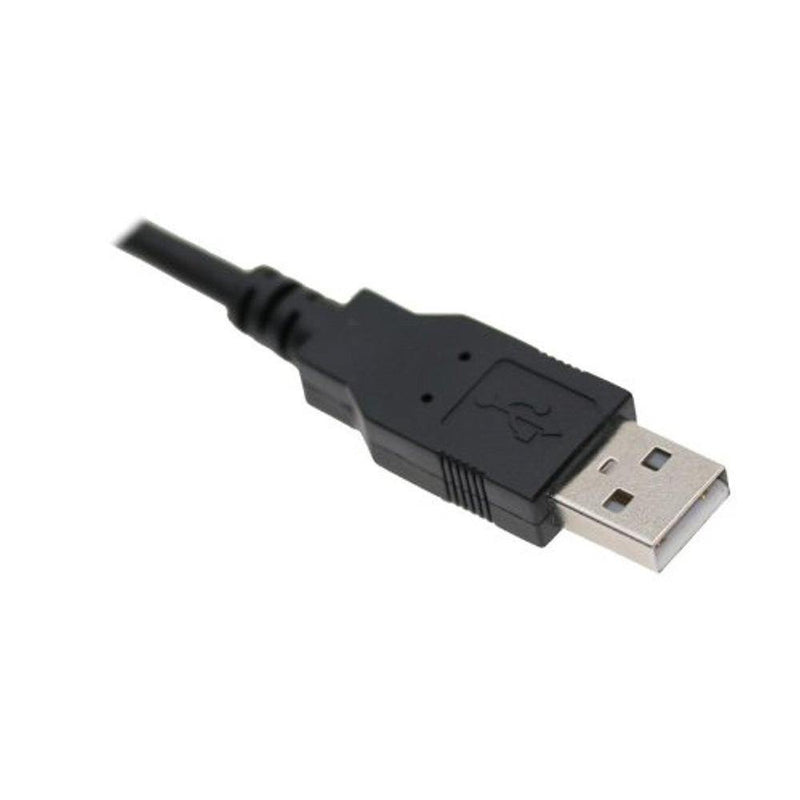 10 PACK 5M USB 2.0 HIGH SPEED CABLE EXTENSION A MALE TO A FEMALE SHIELDED BLACK - tooltime.co.uk